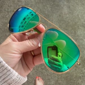 Blenders Polarized Aviator Sunglasses